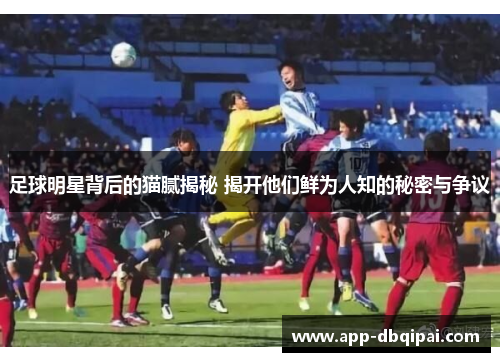 足球明星背后的猫腻揭秘 揭开他们鲜为人知的秘密与争议