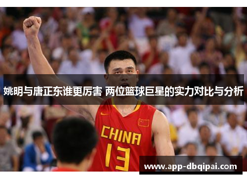 姚明与唐正东谁更厉害 两位篮球巨星的实力对比与分析